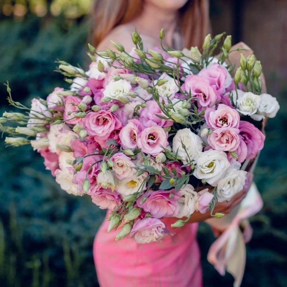 Букет эустом XL в Нижнем Новгороде