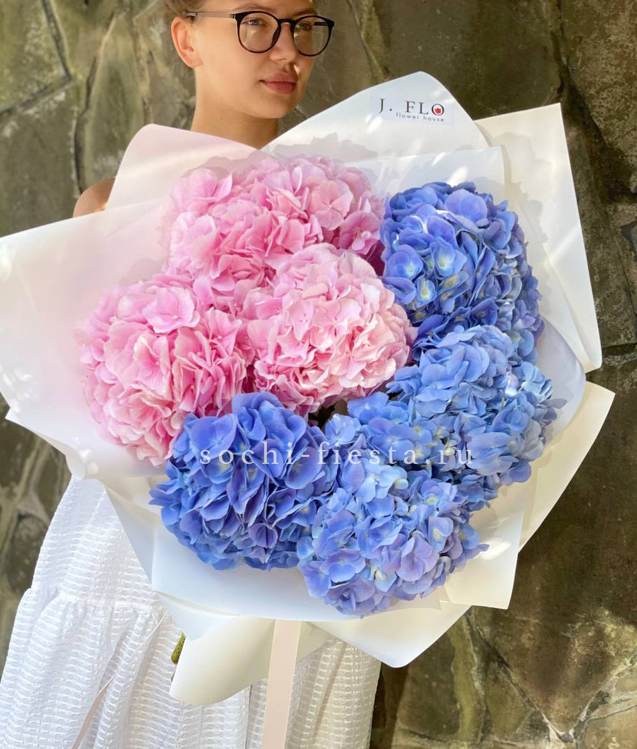Букет гортензий "Wow" №1 в Нижнем Новгороде