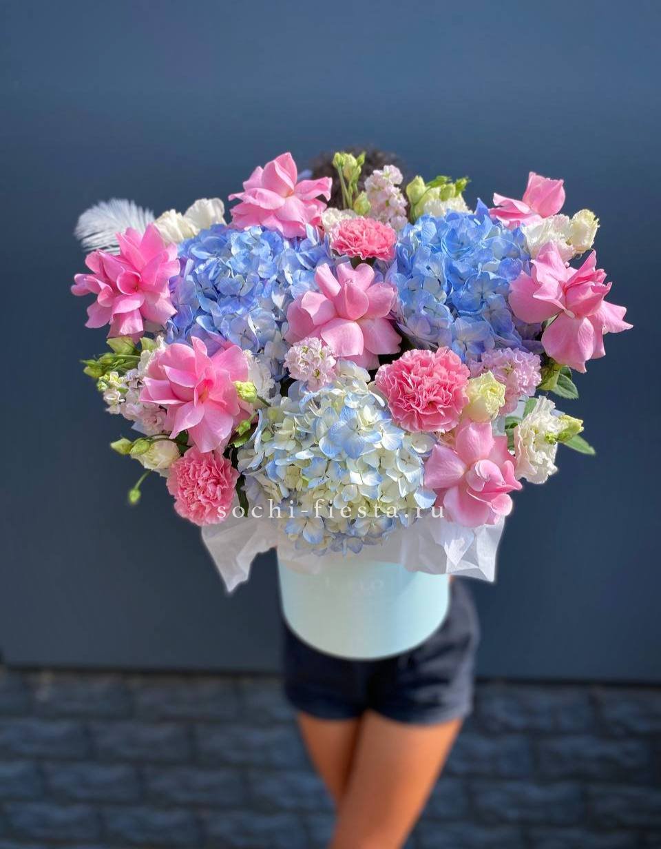 Коробка с цветами "Lemia" в Нижнем Новгороде