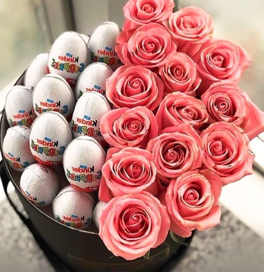 Цветочный бокс Sweet в Нижнем Новгороде