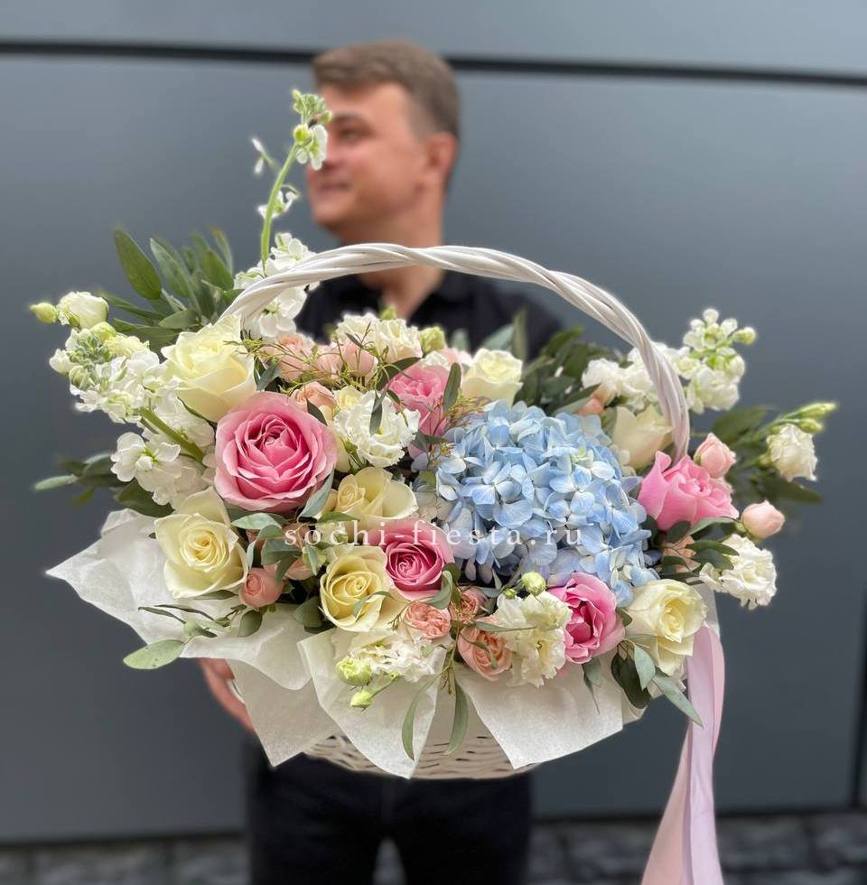 Авторская корзина "Apolinariya" в Нижнем Новгороде