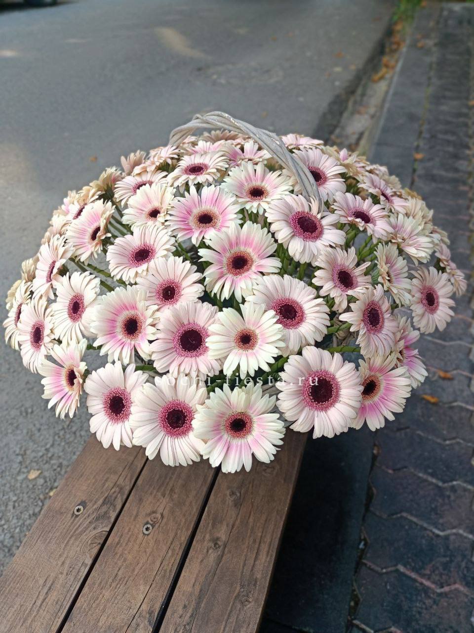 Корзина с герберами XXL в Нижнем Новгороде