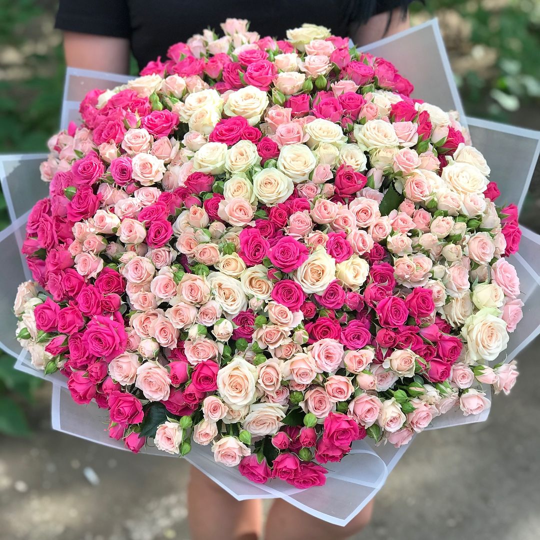 101 кустовая роза в Нижнем Новгороде