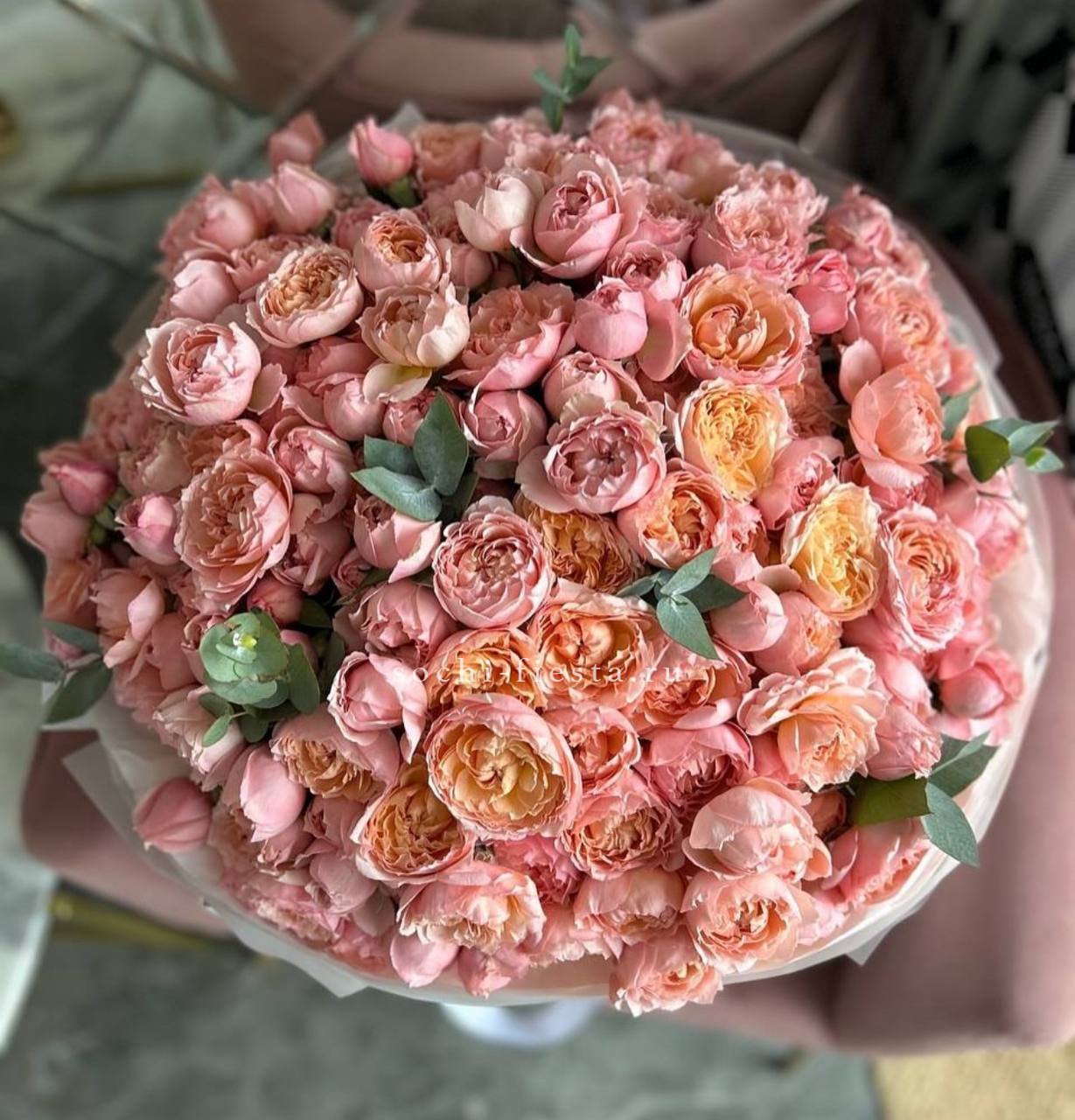 Коралловые букеты