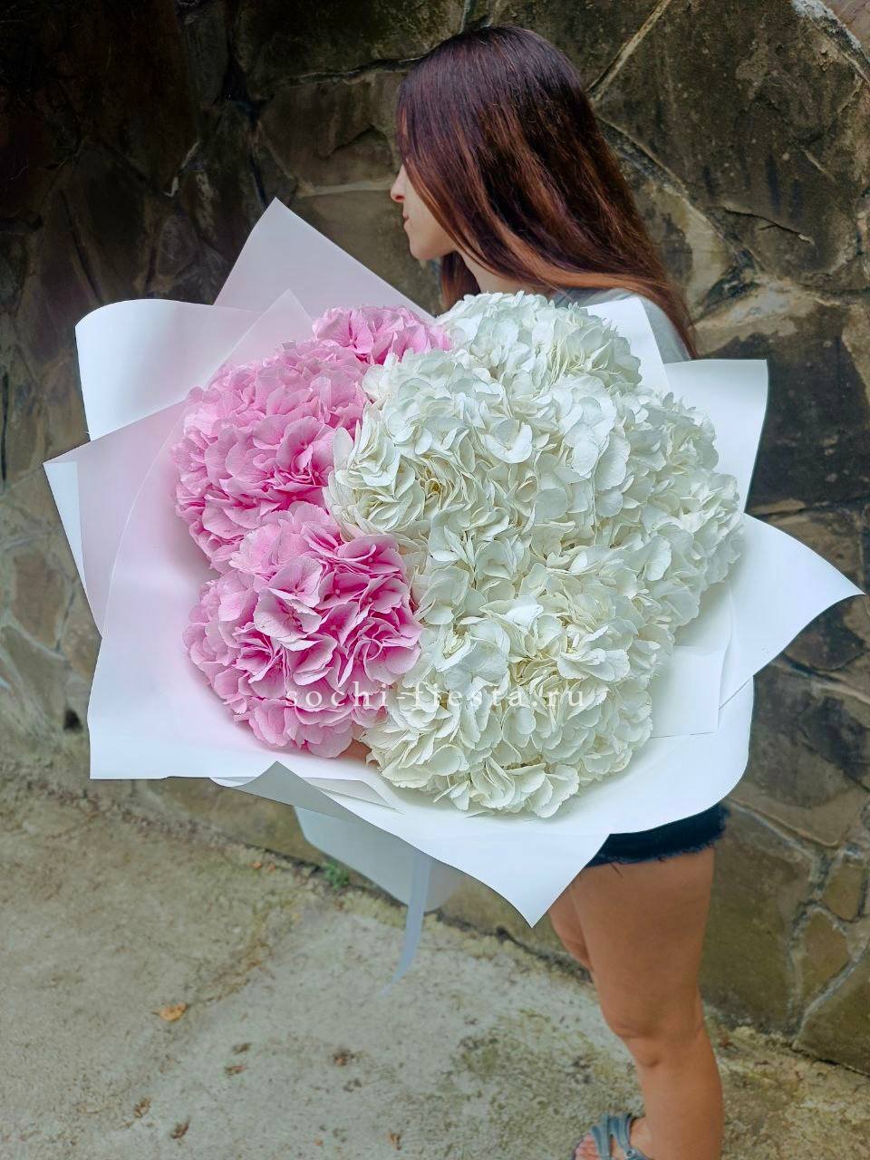 Букет гортензий "Wow" №2 в Нижнем Новгороде