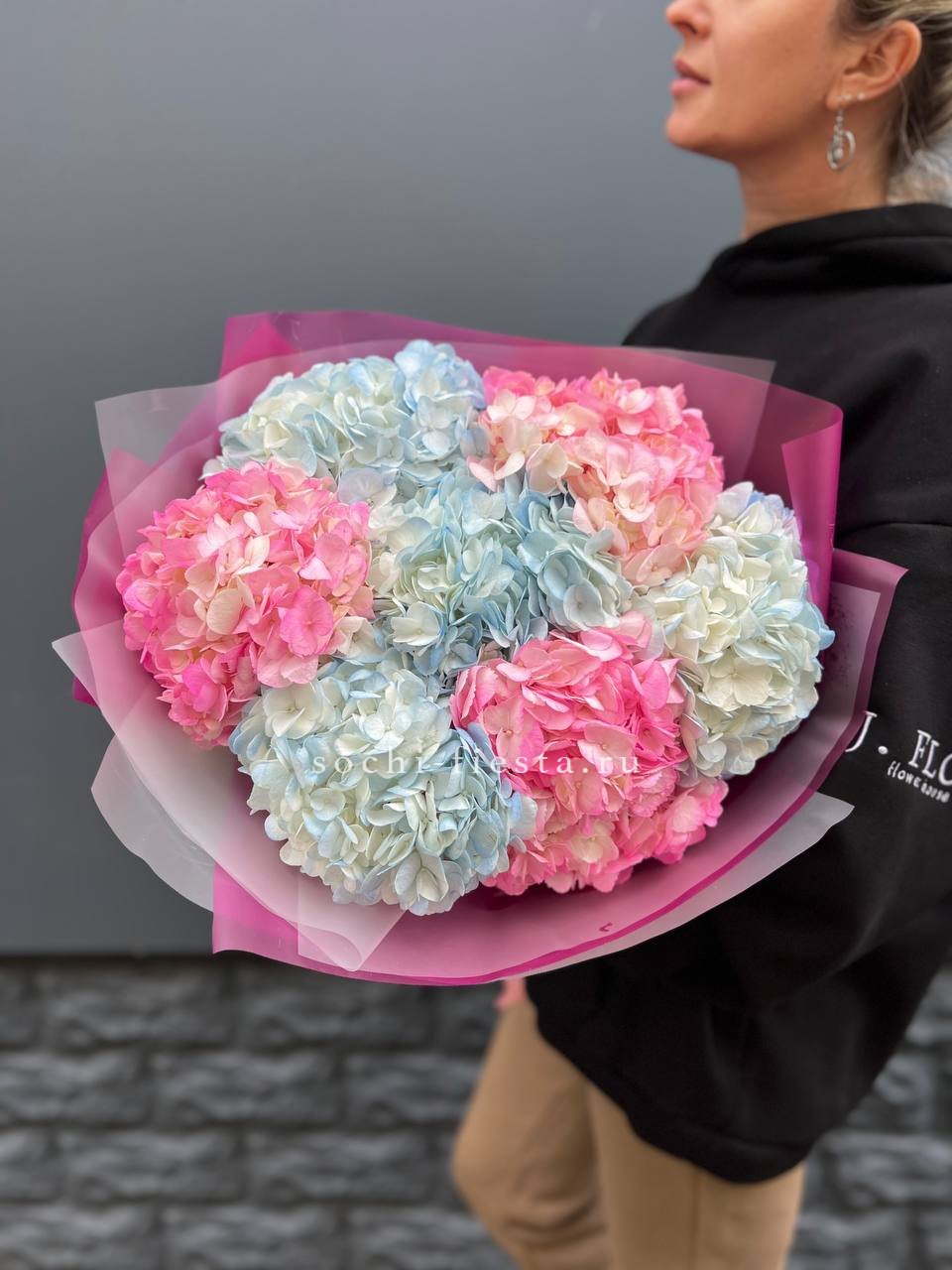 Букет гортензий "TONICA №2" в Нижнем Новгороде
