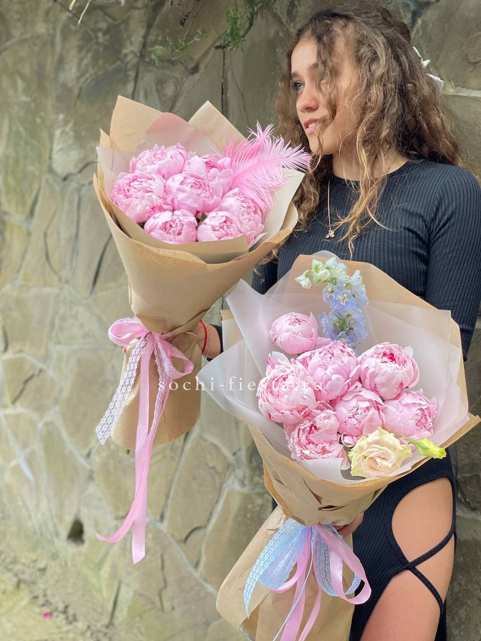 7 зефирных пионов  в Нижнем Новгороде