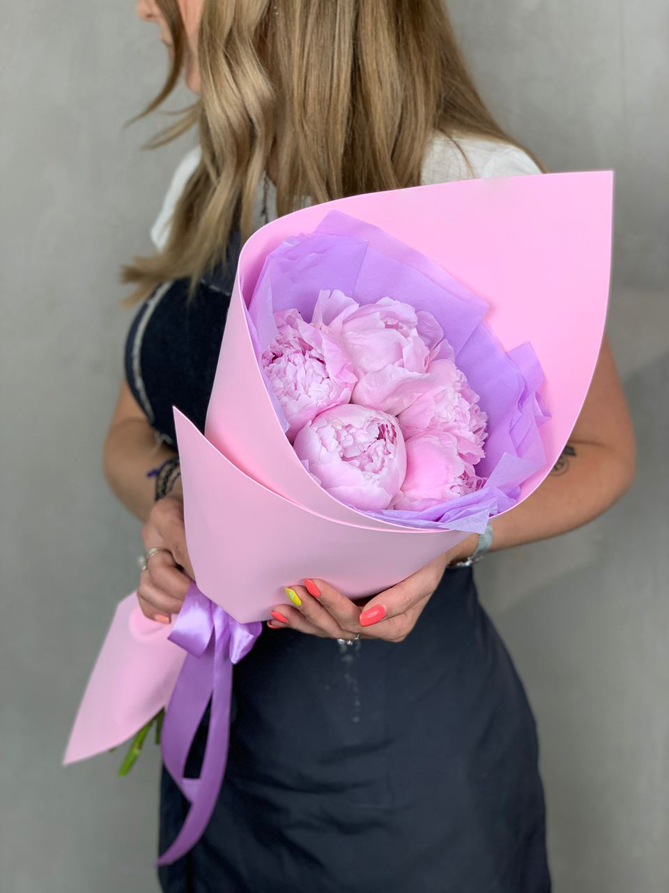 Букет пионов "FIVE" в Нижнем Новгороде