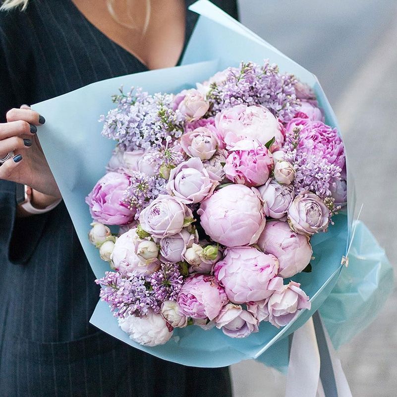 Букет "Blue lagoon" в Нижнем Новгороде