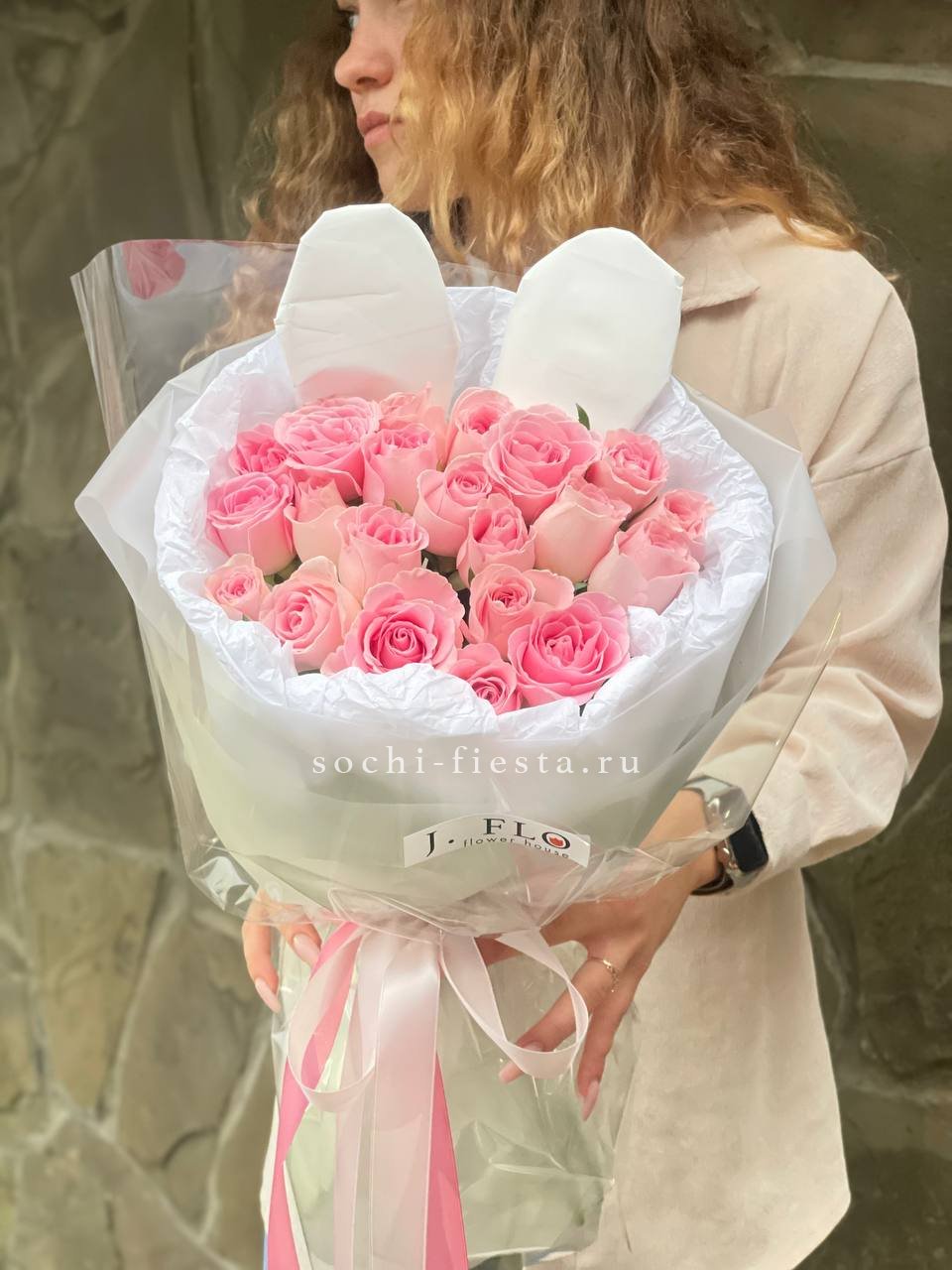 Букет Pinky Rabbit в Нижнем Новгороде