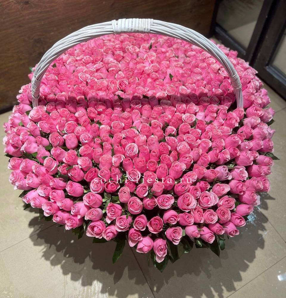 501 розовая роза в Нижнем Новгороде