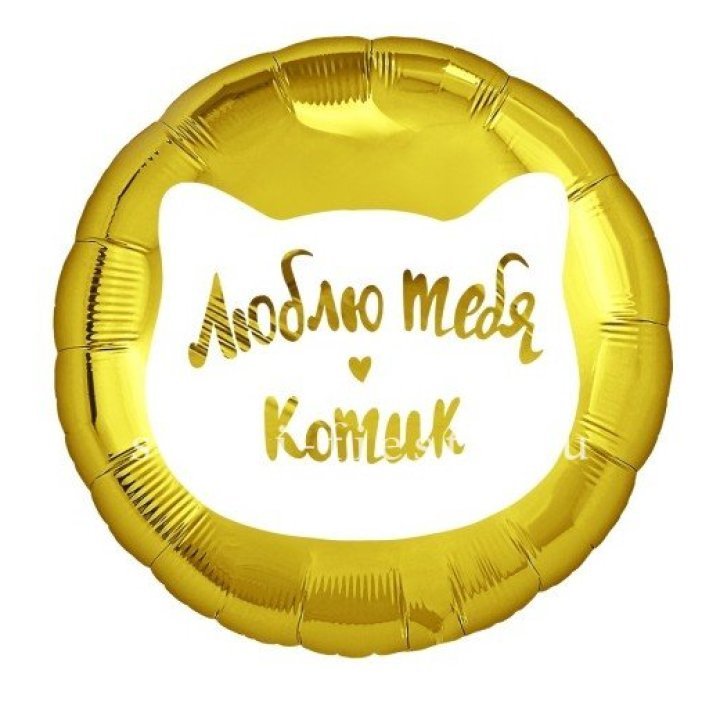 Фольгированный шар "Люблю тебя, Котик" в Нижнем Новгороде