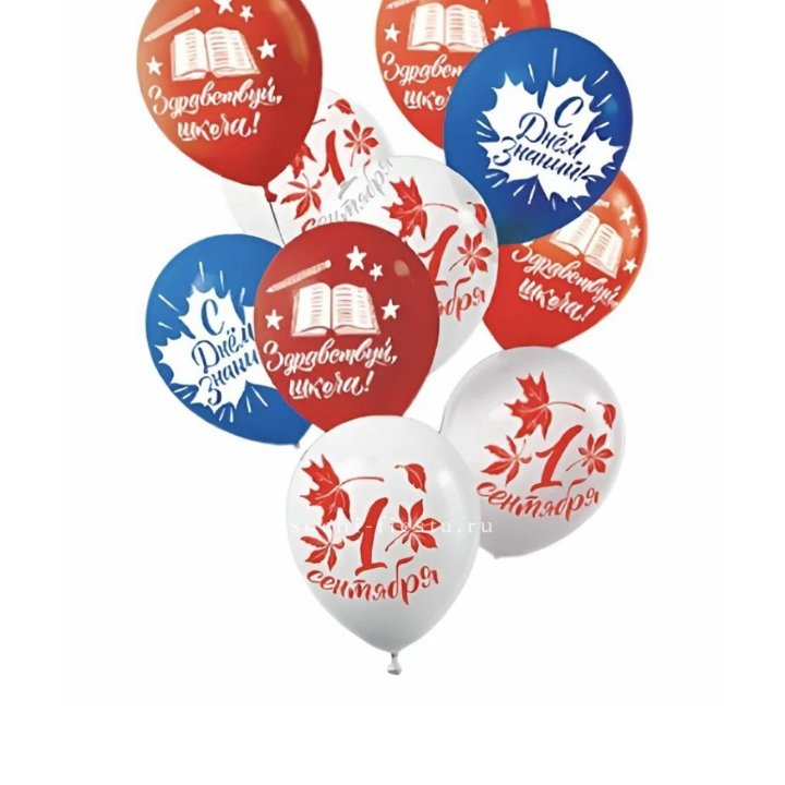 Воздушный шар на день знаний в Сириусе