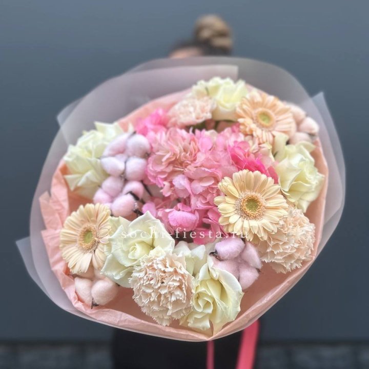 Букет облако для влюбленных в Сириусе