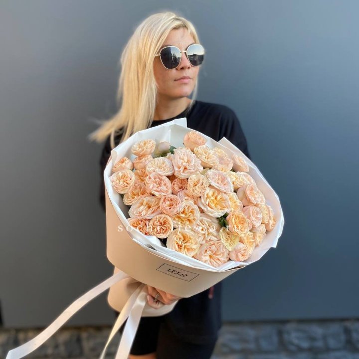 15 пионовидных роз №2 в Нижнем Новгороде