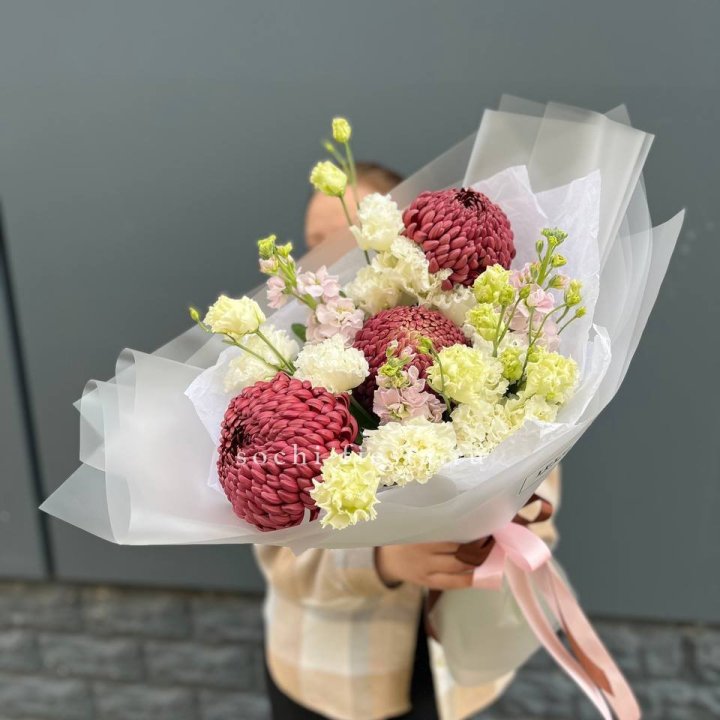 Букет "Дыхание весны" в Сириусе