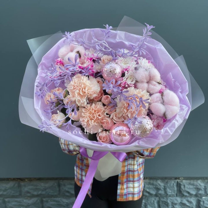 Букет "Лавандовая сказка" в Сириусе