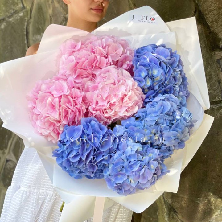 Букет гортензий №1 в Нижнем Новгороде