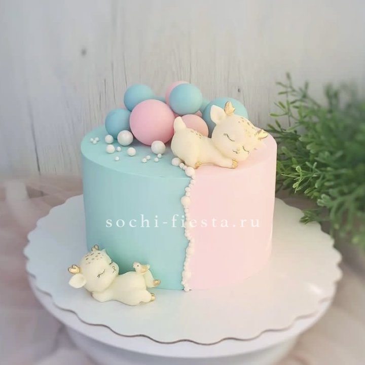 Торт "Boy or Girl?" в Сириусе