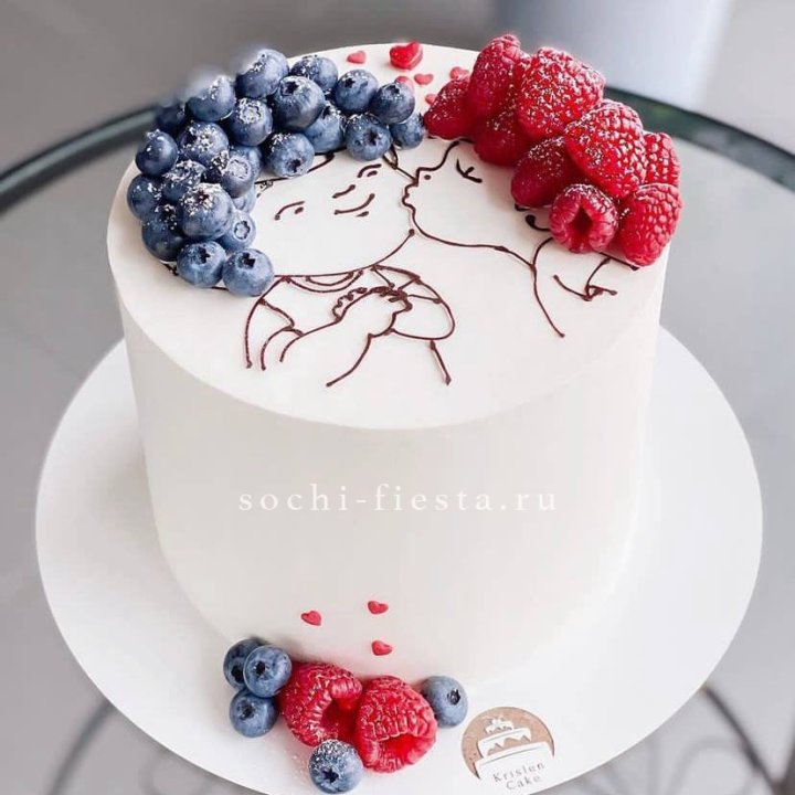 Торт "Me & You" в Сириусе