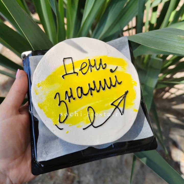 Бенто-торт "День знаний" в Сириусе