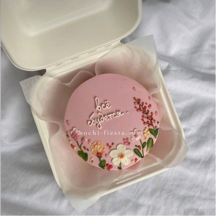 Бенто-торт "Все сбудется"  в Сириусе