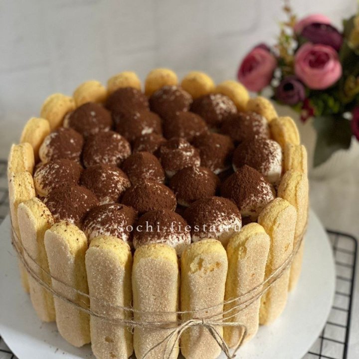 Торт "Тирамису" в Сириусе