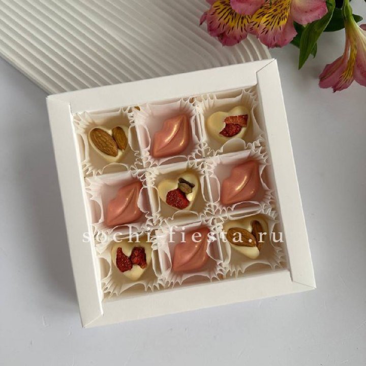 Набор бельгийских конфет ручной работы в Сириусе