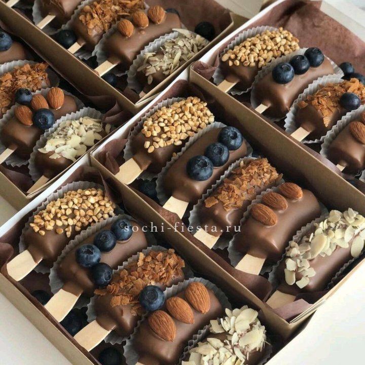 Набор бананов в шоколаде №4 в Сириусе