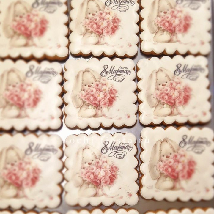 Имбирный пряник 8 марта в Сириусе