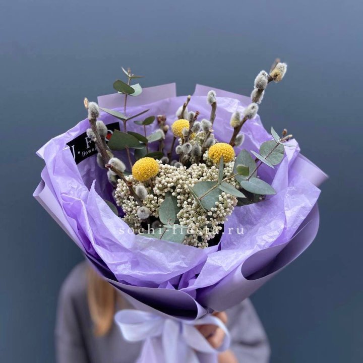 Букет с Вербой №1 в Сириусе