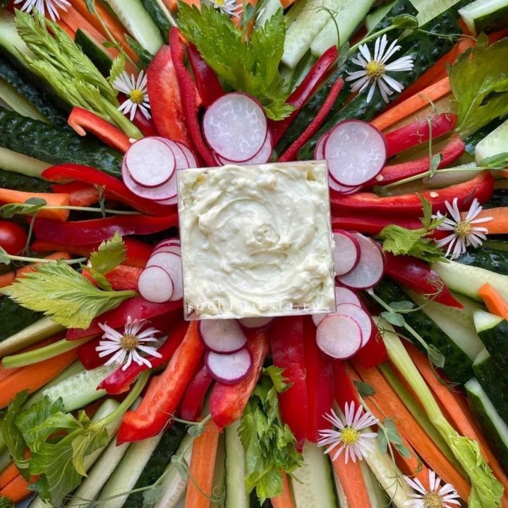 Бокс «Овощной аперитив» в Сириусе