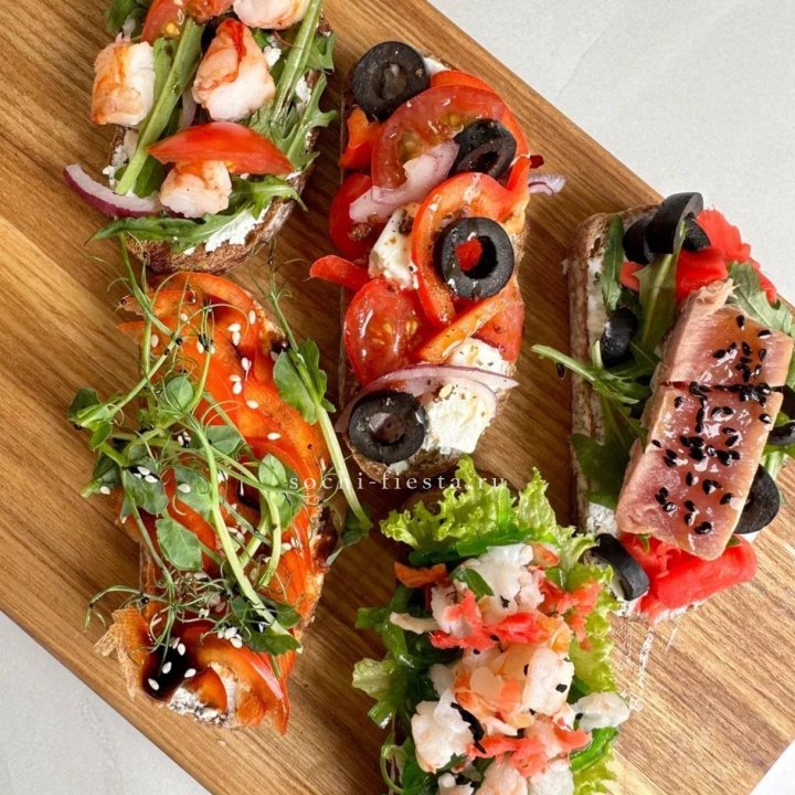 ПП Брускеты 15 шт в Сириусе