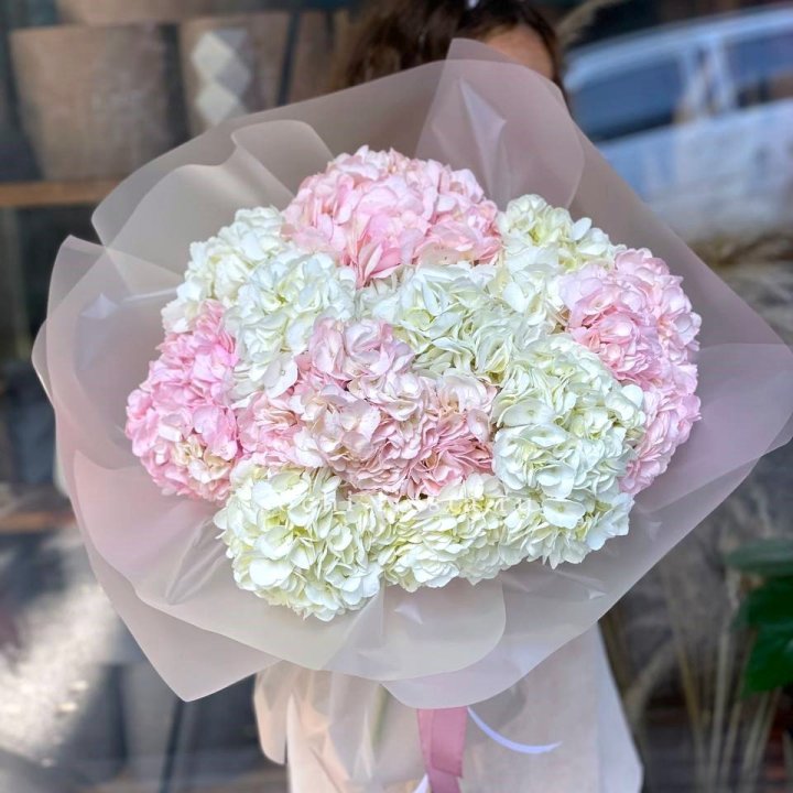 Букет гортензий № 3 в Нижнем Новгороде