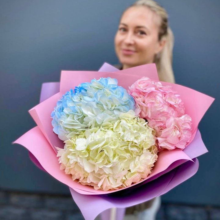 Букет гортензий "Тоника" с доставкой в Нижнем Новгороде