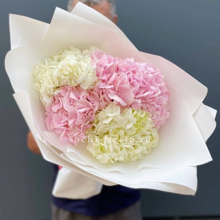 Букет гортензий №5 в Нижнем Новгороде