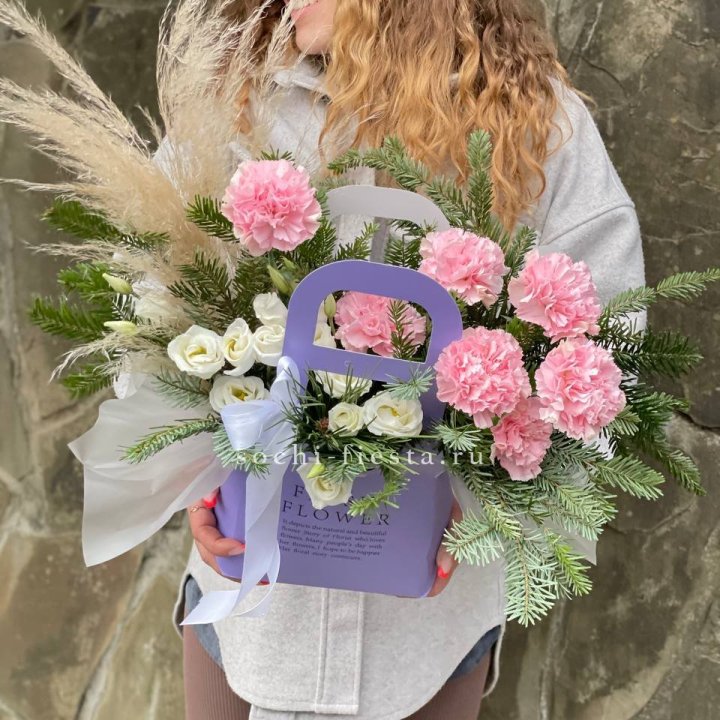 Новогодняя сумочка релакс в Сириусе