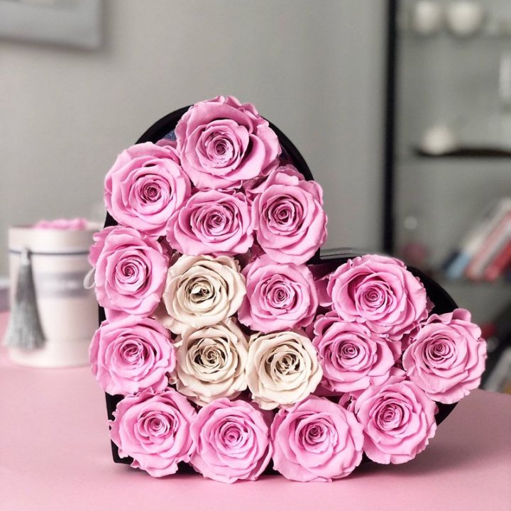 Сердце из роз в Нижнем Новгороде