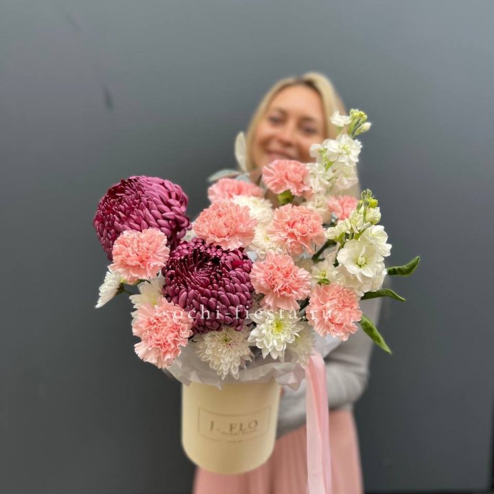 Цветочный бокс №4 в Сириусе