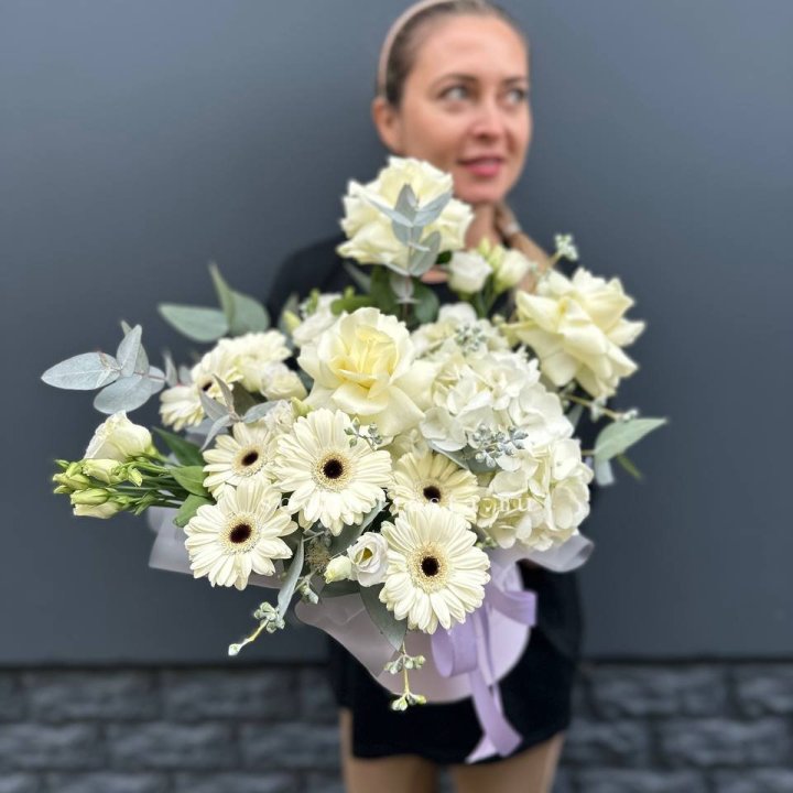 Цветочный бокс "Лавандовый сон" в Сириусе