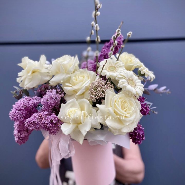 Цветочный бокс "Светлое Воскресенье" в Сириусе