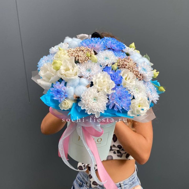 Коробка цветов  " Облако" в Сириусе