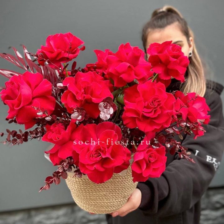 Джутовое кашпо "Трамонто" в Сириусе