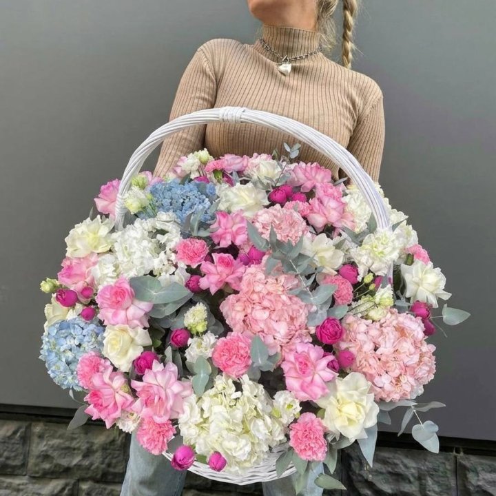 Цветочная корзина №3 в Сириусе