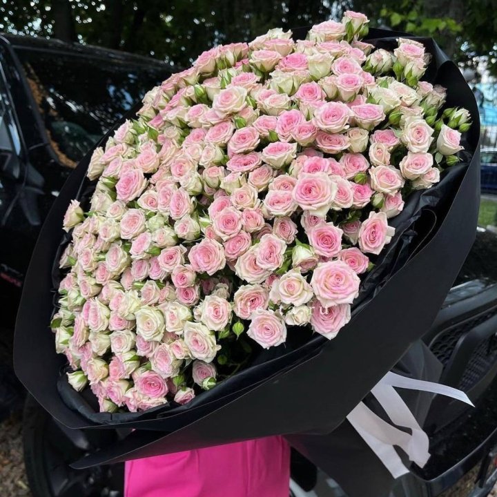 101 кустовая роза "Твистер" в Нижнем Новгороде