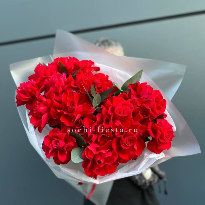 21 Красная французская роза в Сириусе