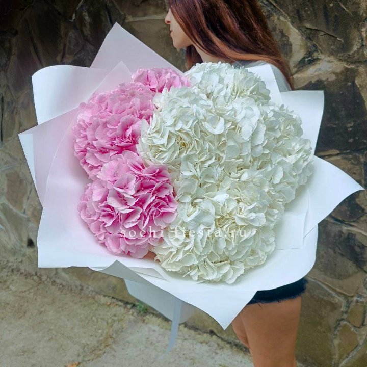 Букет гортензий №2 в Нижнем Новгороде