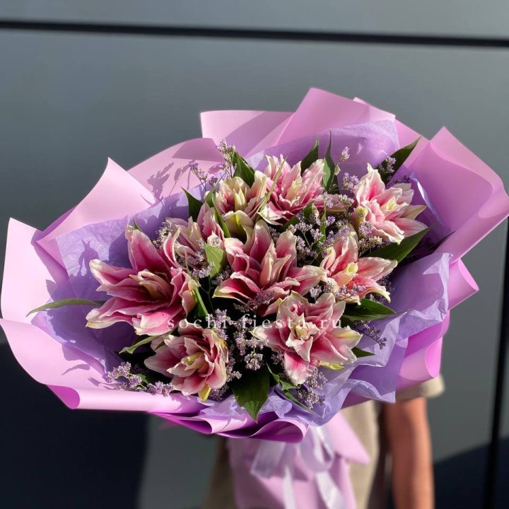 Букет пионовидных лилий №4 в Нижнем Новгороде