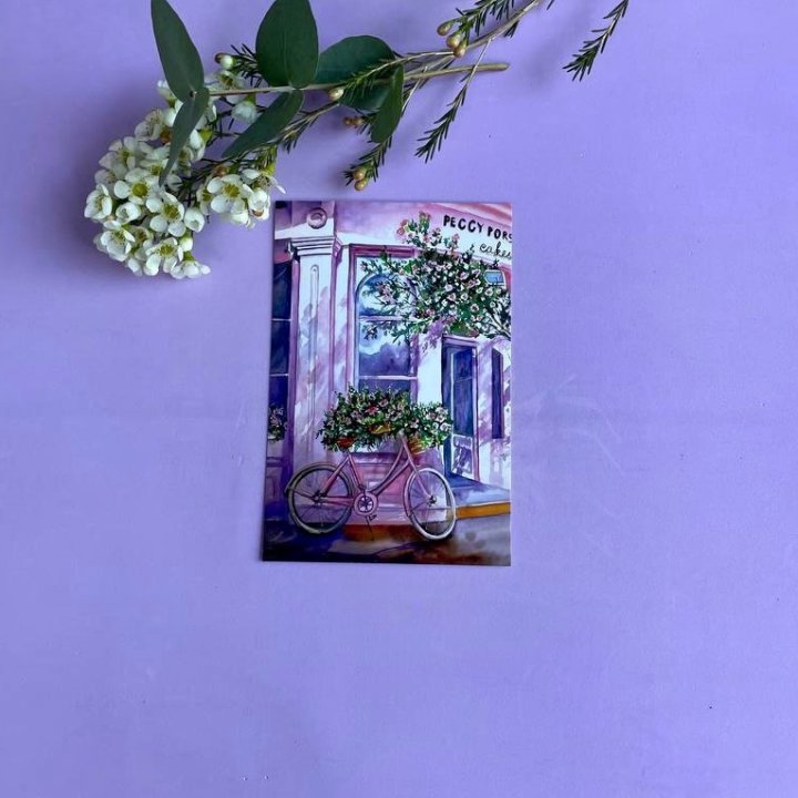 Открытка к букету "Розовый" в Нижнем Новгороде