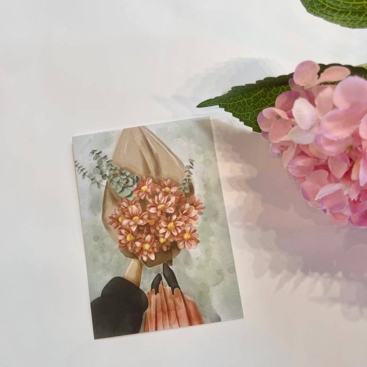 Открытка к букету "Букет" в Нижнем Новгороде